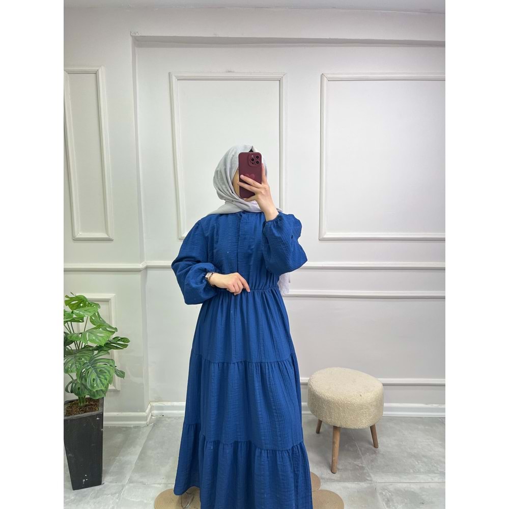 KAT KAT ASTARLI ELBİSE