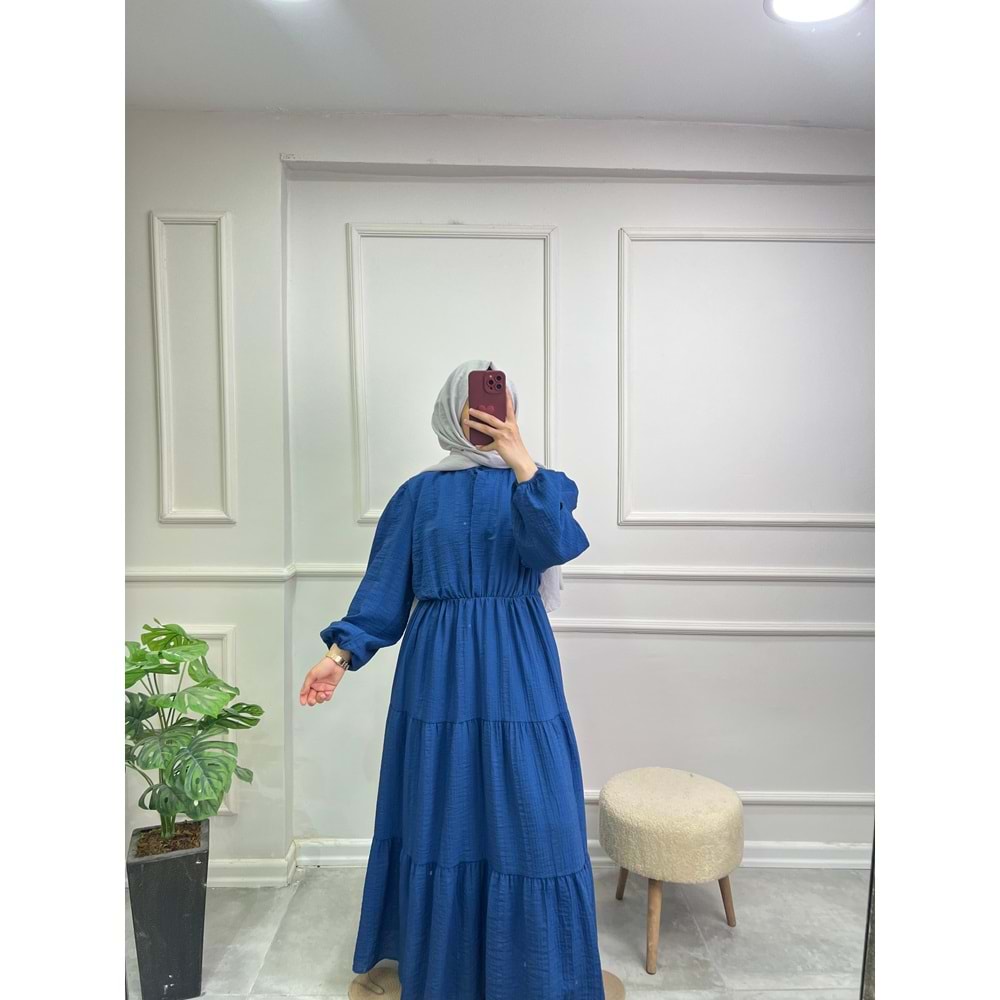 KAT KAT ASTARLI ELBİSE