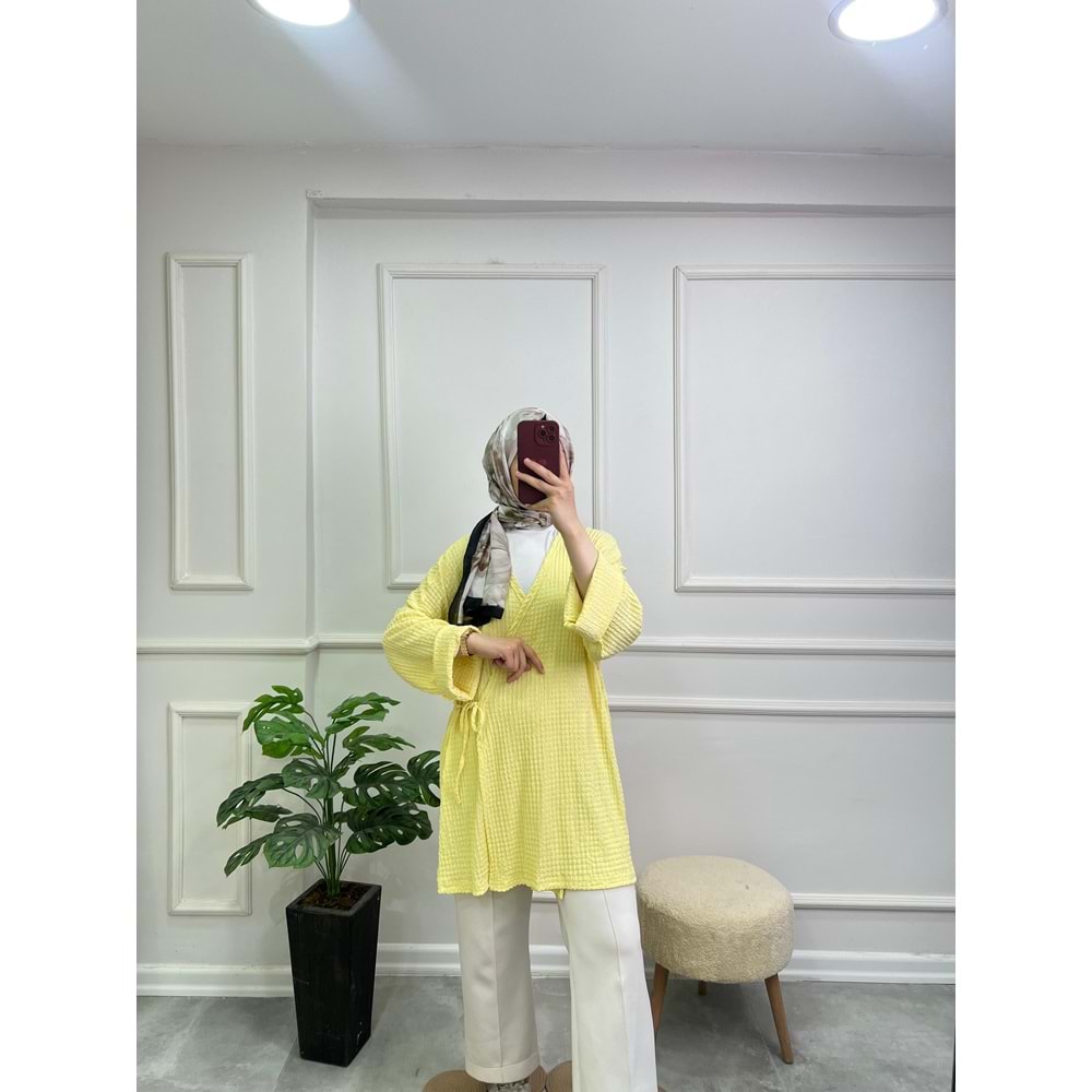 05920 YAN BAĞLAMALI ZEPLİN KİMONO