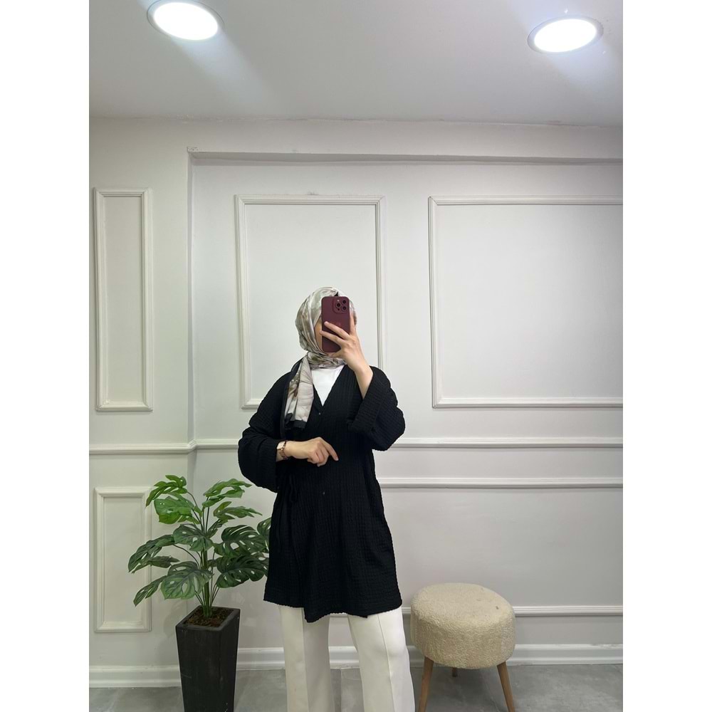 05920 YAN BAĞLAMALI ZEPLİN KİMONO