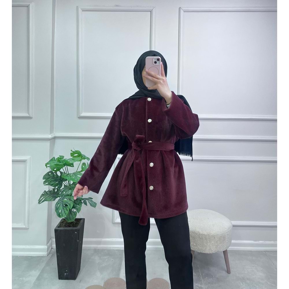 4531 ÖNÜ METALİZE DÜĞME CEKET