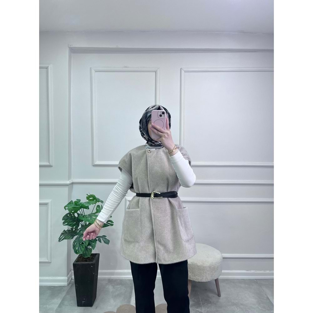 25139 TAY TÜYÜ CEPLİ FOX YELEK