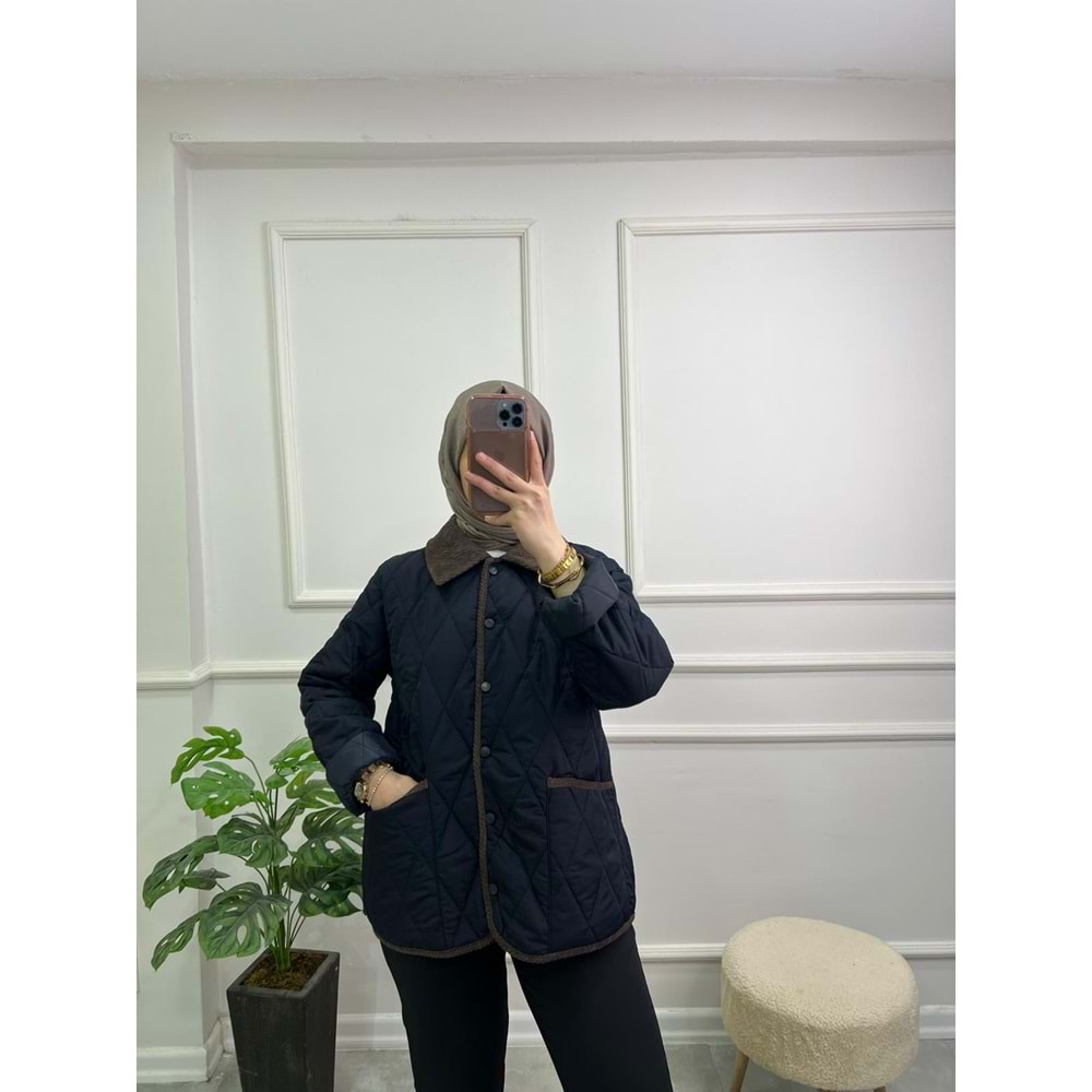 5226 KADIN KAPITONE OVERSİZE MONT