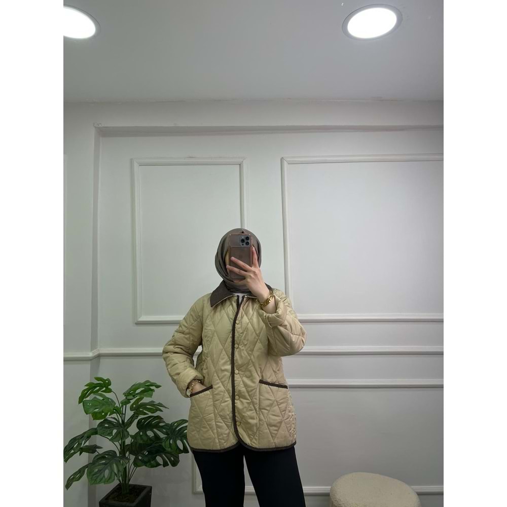 5226 KADIN KAPITONE OVERSİZE MONT