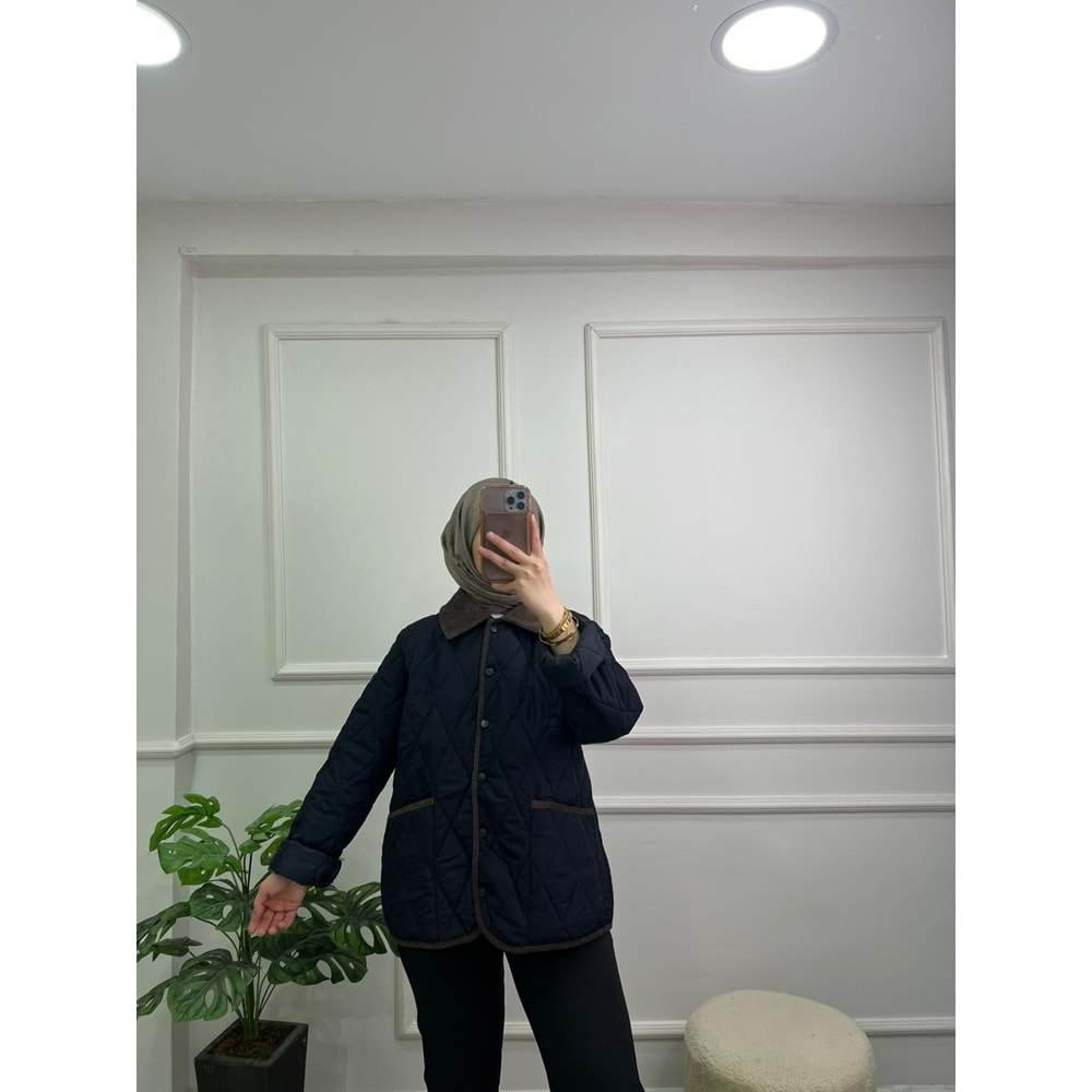 5226 KADIN KAPITONE OVERSİZE MONT