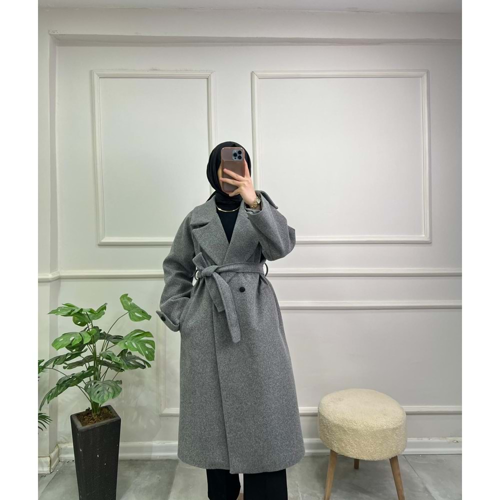 4552 KAŞE UZUN KABAN