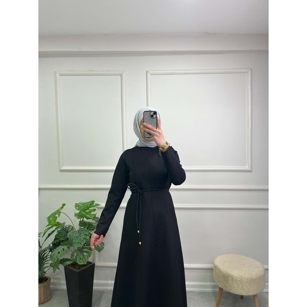 4561 SCUBA UZUN ELBİSE