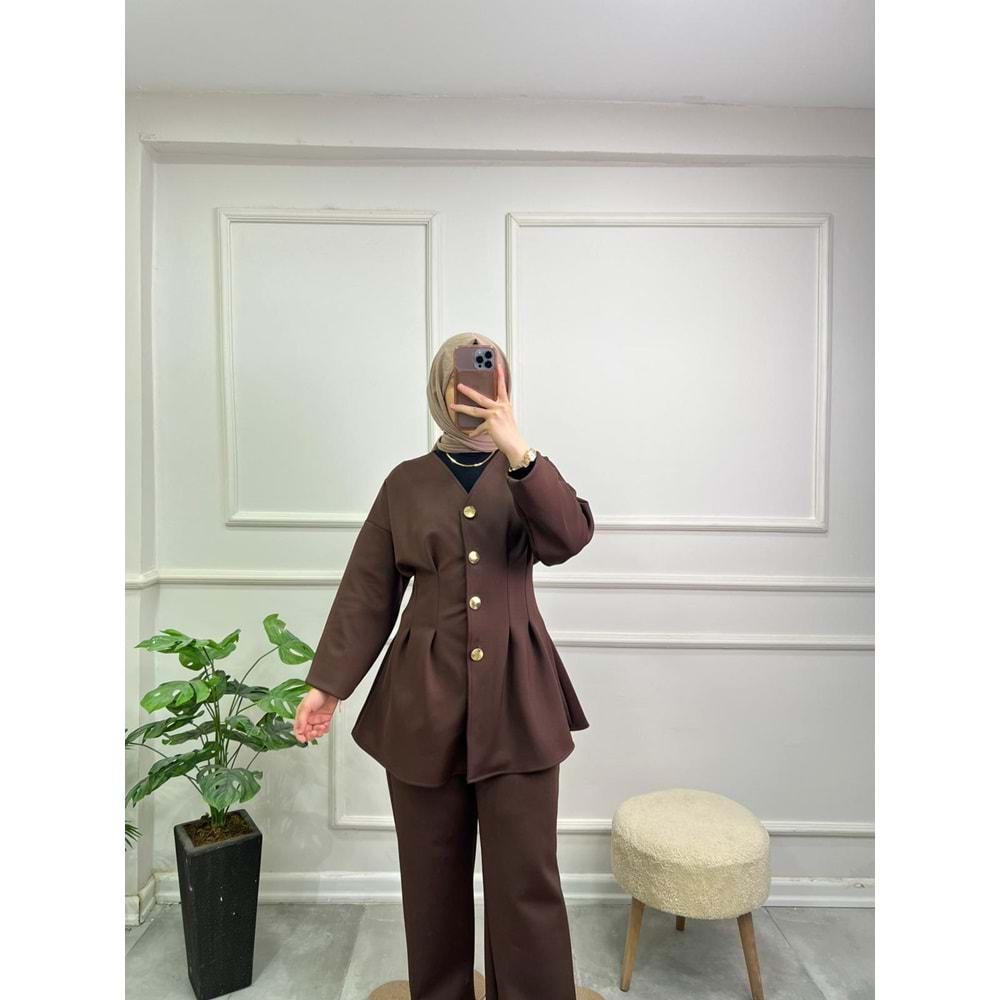 22007 ÖNÜ DÜĞMELİ BELDEN OTURTMA TAKIM