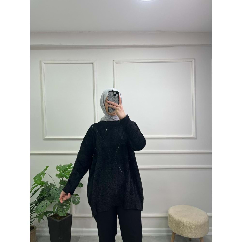 44060 CİTY BAKLAVA DESEN KAZAK