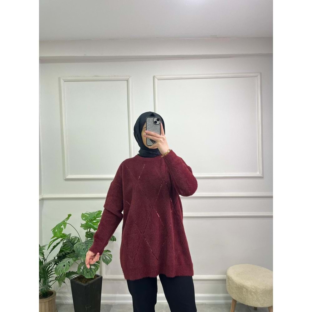 44060 CİTY BAKLAVA DESEN KAZAK