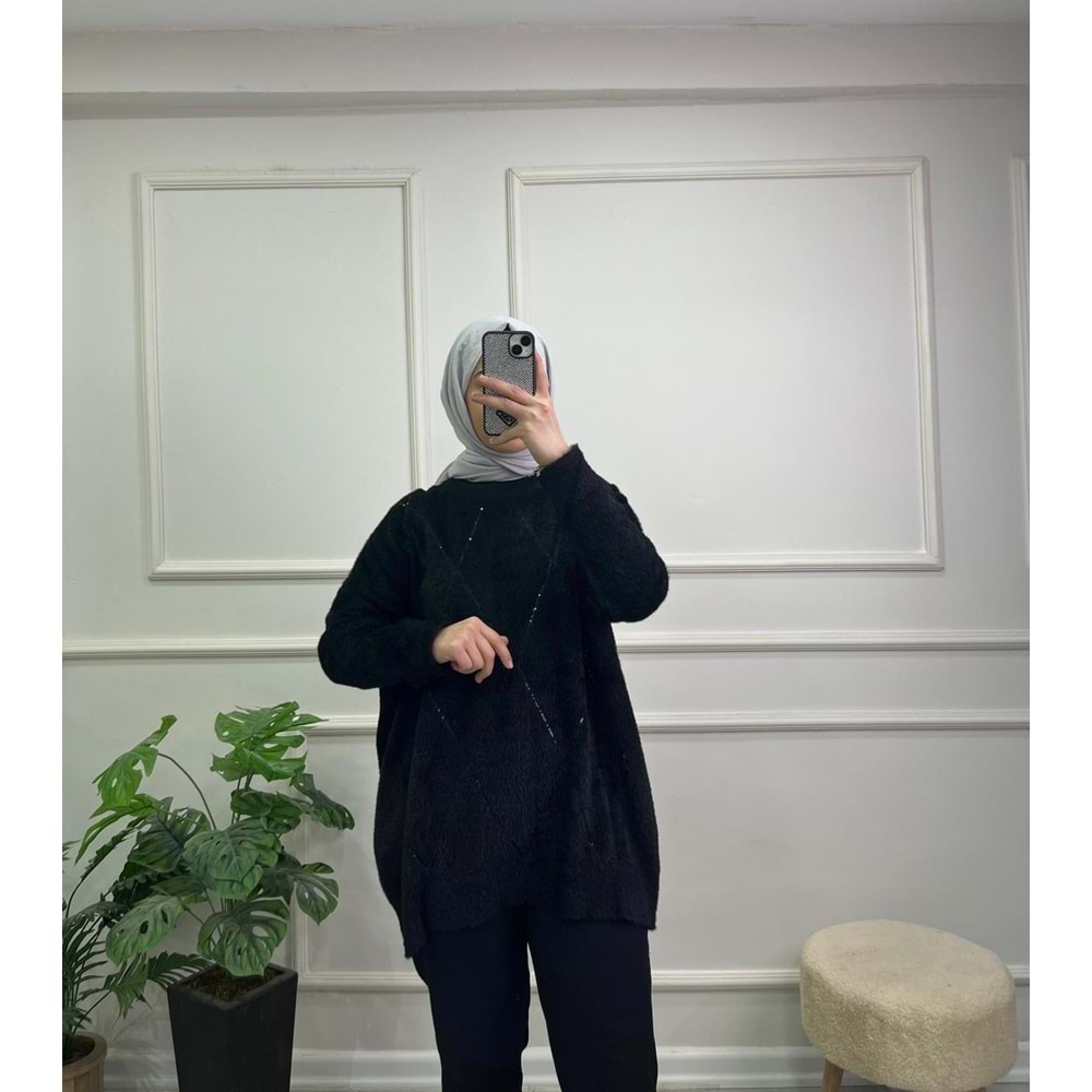 44060 CİTY BAKLAVA DESEN KAZAK