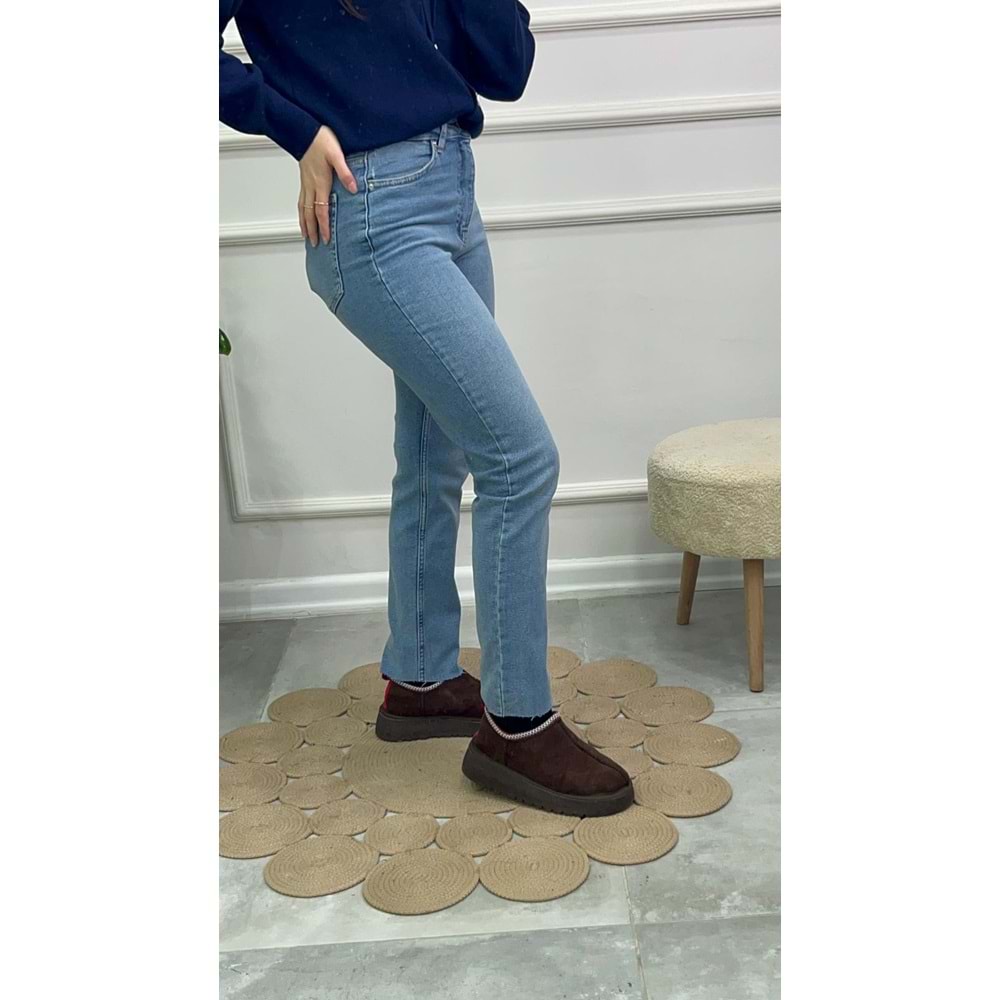 764-18 MOM FİT KOT PANTOLON