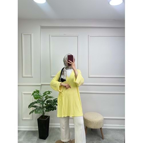 05920 YAN BAĞLAMALI ZEPLİN KİMONO