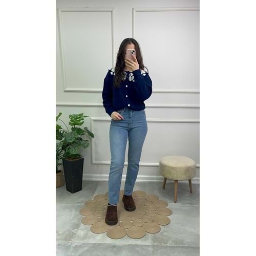 764-18 MOM FİT KOT PANTOLON