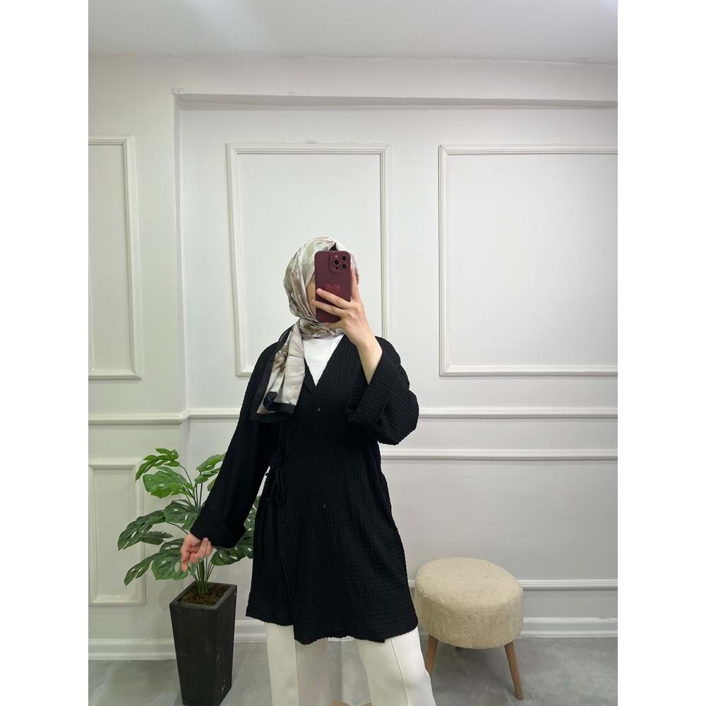 05920 YAN BAĞLAMALI ZEPLİN KİMONO