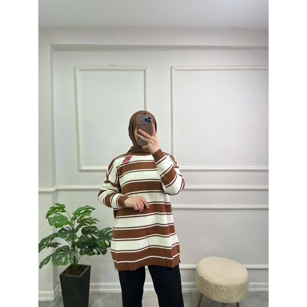 2349 KALIN ÇİZGİLİ SALAŞ TRİKO