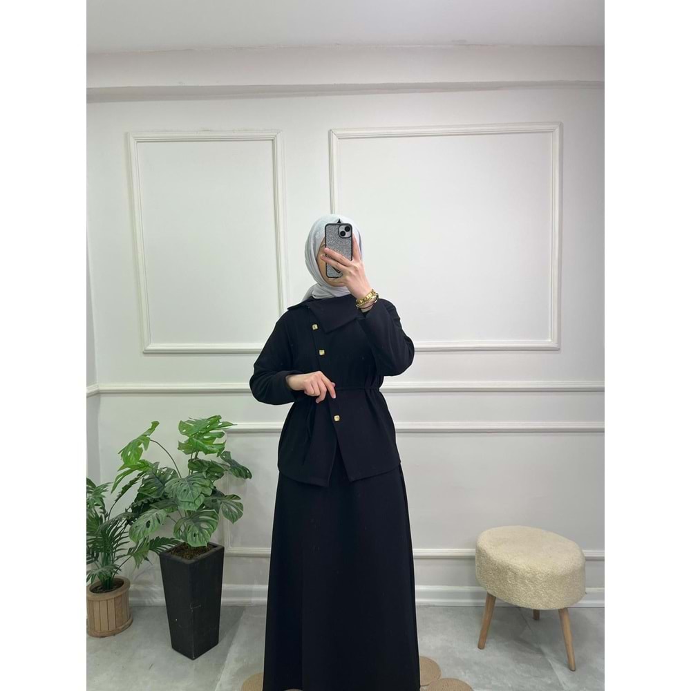 0094 ÇAPRAZ DÜĞMELİ ETEKLİ TAKIM